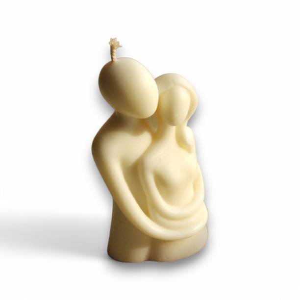 NIRVANA AROMAS Soy Wax Couple Candle with Mogra Scent for Romantic Date Candle