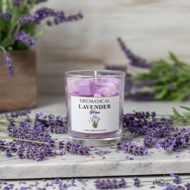 DREMATICAL Hearts of Lavender Candle