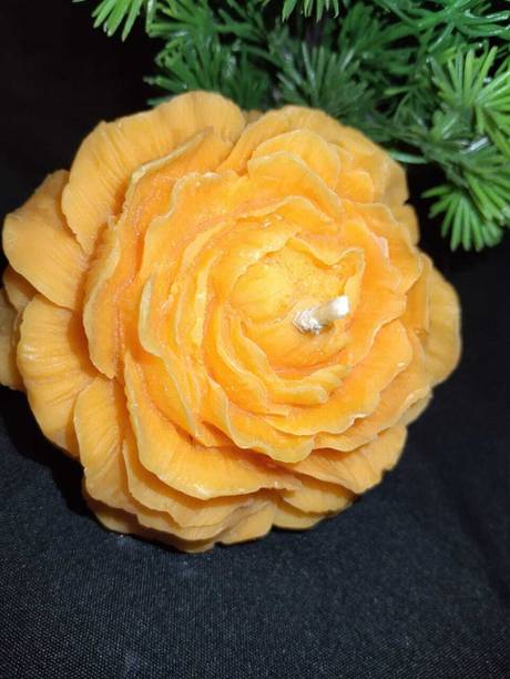 Parvati peony flower camdle Candle