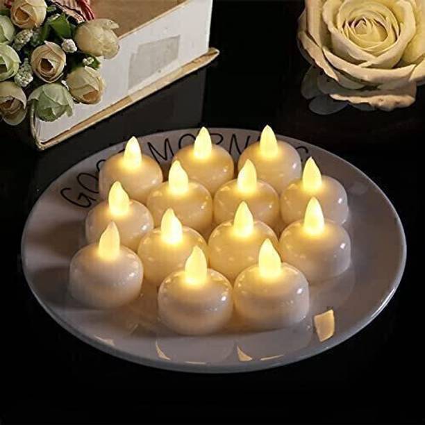Quixi Water Sensor LED Diya Lights - Festival Decoration Items for Home Decor Candle