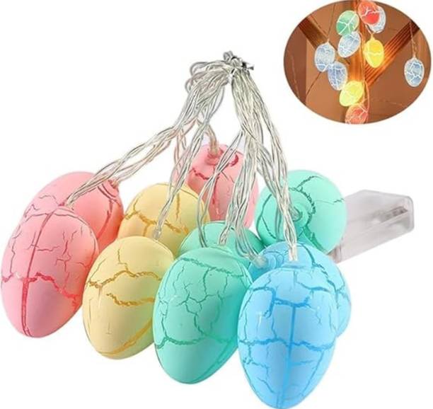 Vespa Warm White 15 LED Oval Multi Cotton Ball 4m Fancy Light for Home Decoration Candle