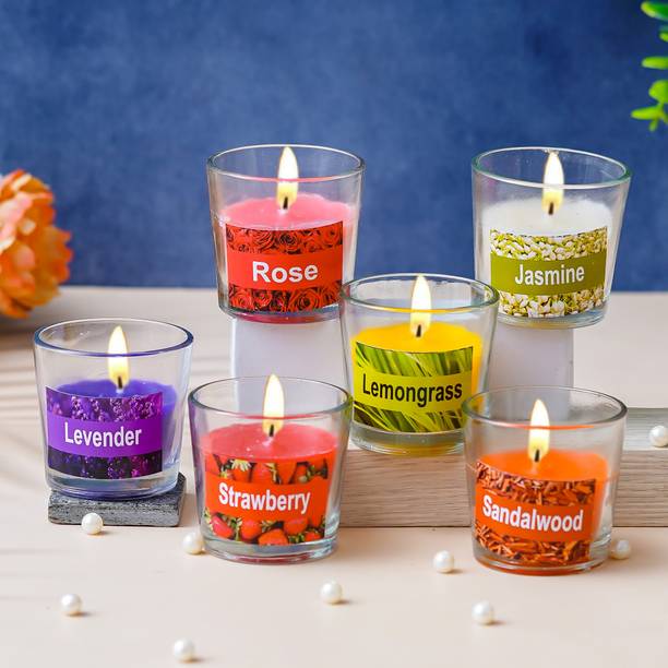 Xvision Votive Scented Jar Candle | Perfume Candles for Home Decor Candle