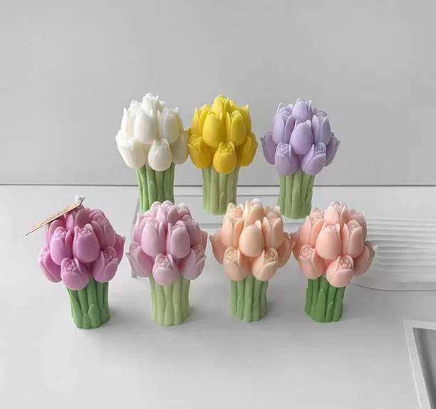 AroraFlorist Tulip candle Candle