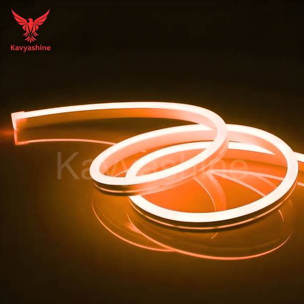 Kavyashine ® 602 LED 5 Meter Neon Lights, Waterproof with 12V Adaptor for Home Decoration Candle
