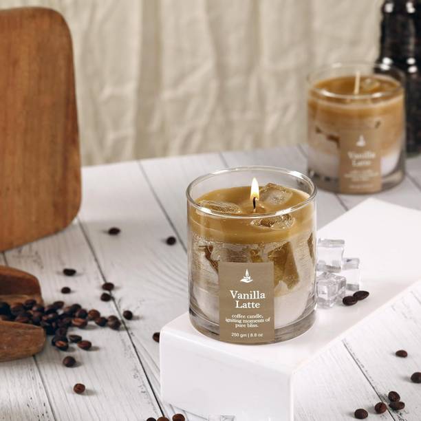 Parkash Candles Premium Scented Coffee Jar Candle 35 Hour Burn Time Home Décor Candle
