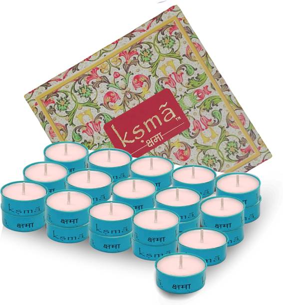 KSMA Latest Design Tealight Candle (Rainwood Forest Scented) Set 30 | 3Hr Burn Candle