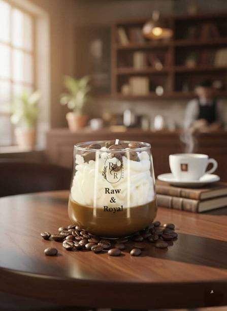 rawandroyal VANILA AND COFFEE, VANILA AND CHOCOLATE74 Candle
