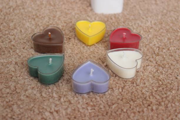 SCOOPOFCANDLE Decorative Floral Floating Candles | Handcrafted Designer Wax Candle