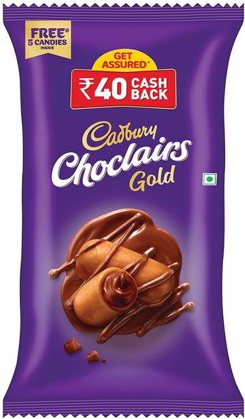 Cadbury Choclairs Gold Chocolate Candy 588 g