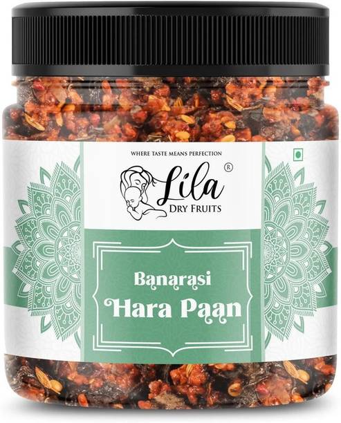 lila dry fruits Premium Banarasi Meetha Paan Mukhwas |Sweet Hara Paan | Tasty Mouth Freshener Sweet & Minty Mouth Freshener