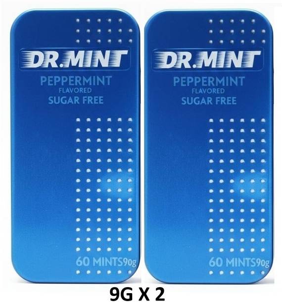 dr mint Sugar-Free Peppermint Flavored Mints (60 Mints) | Peppermint Mint