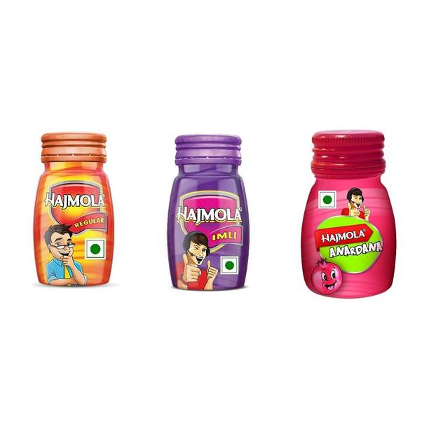 Dabur HAJMOLA DIGESTIVE Tablets REGULAR IMLI AND ANARDANA FLAVOUR Tasty & Chatpati REGULAR, IMLI, ANARDANA Candy
