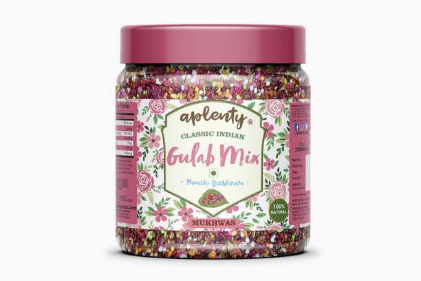 APLENTY Shahi Gulab Mukhwas | Colorful Traditional | Gulaab Sounf/Sonf After Meal Sweet Mouth Freshener