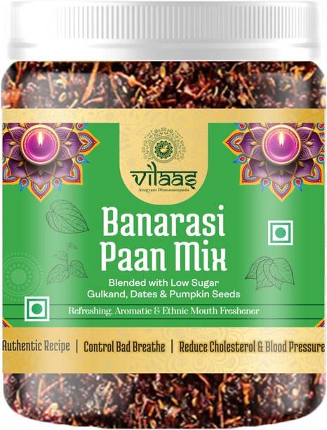 Vilaas Banarasi Paan Mukhwas – Traditional Paan Mix for Freshness & Digestion Banarasi Paan Mouth Freshener