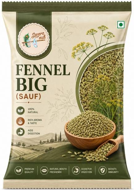 Savara nuts Green Fennel Seeds | Natural Saunf for Digestion | Fresh Breath | Spice Seeds Sweet and Refreshing Taste Mouth Freshener