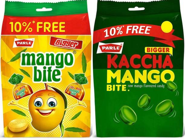 PARLE Mango Bite & Kaccha Mango bite Candy