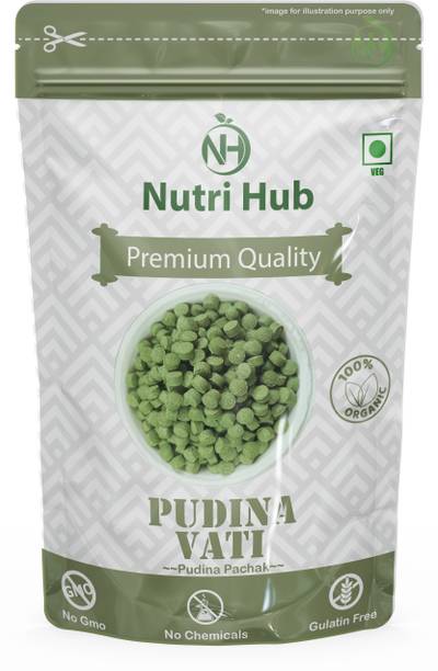 Nutri Hub Pudina Goli/ Pudina Vati / Hajmola Candy Pudina Candy