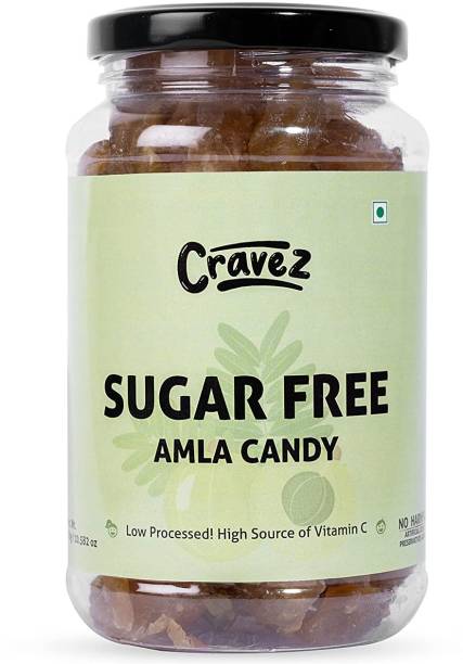 cravez Sugar Free Amla Candy (300G) | Export Quality Amla | Gooseberry candy Sugar Free Candy