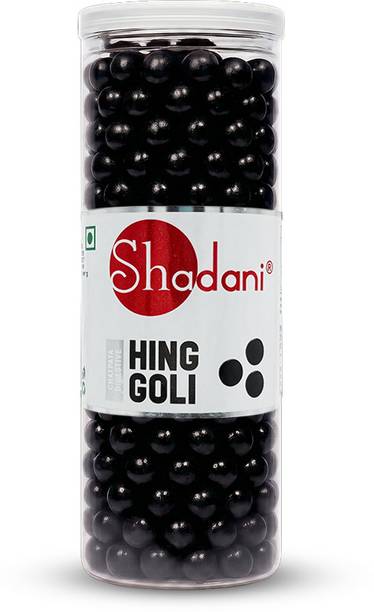 Shadani Hing Goli Digestive Candy Spicy Asafoetida Mouth Freshener Balls Spicy & Tangy Asafoetida Flavor, Indian spice blend taste Candy