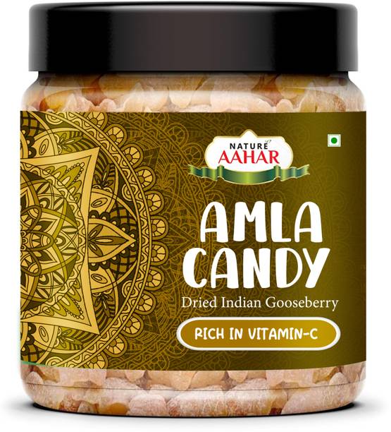 Nature Aahar Amla Candy Sweet |Organic Dry Indian Gooseberry Amla | dry fruits sweet Mouth Freshener