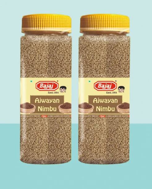 BAJAJ Ajwayan Nimbu Pachak, Ajwain Pachak (200g each) Pack of 2 Natural Ajwayan Mouth Freshener