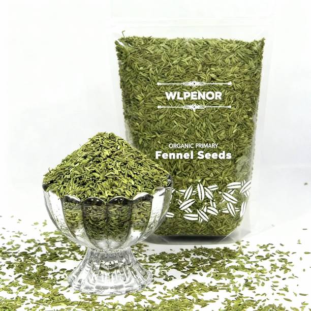 WLPENOR Fennel Seeds Whole | Natural Saunf | Fresh & Aromatic | Gluten-Free |