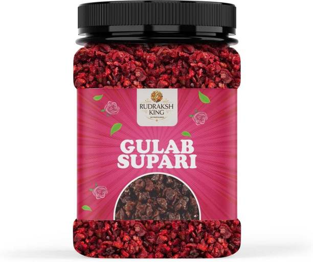 RUDRAKSH KING Gulab Supari/betel nut | Soft, Rose Flavourful, Sweet GULAB Mouth Freshener