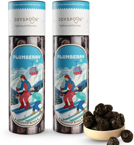 JoySpoon Plumberry Mukhwas 2 Pack Plumberry (Pack of 2) Mouth Freshener