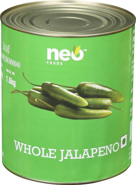 neo Whole Jalapeno I Ready to Eat I Fibre Rich Topping I Vegetables