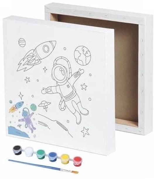 53 Arts 1 Acrylic Fine Grain Primed Canvas Board (Set of 1)