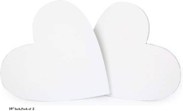 Eascan Art 10 Inch Cotton Medium Grain Pre Stretched Canvas (Set of 2)
