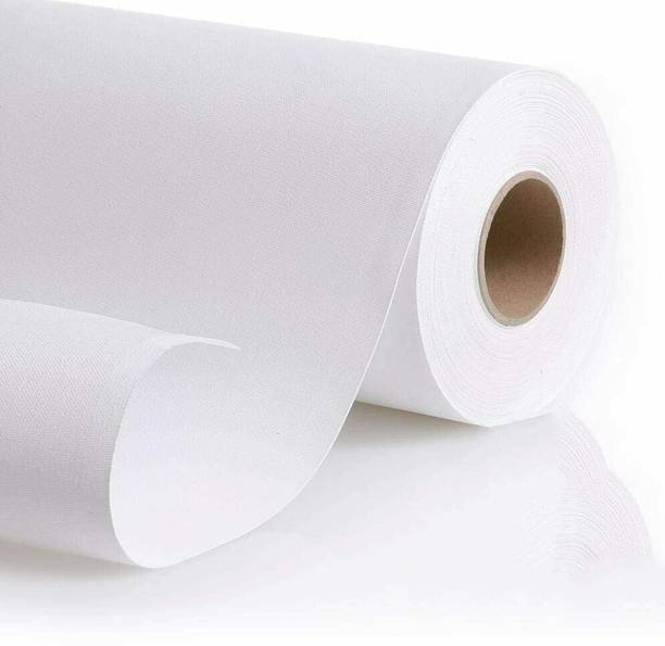 ASHOKA ART SERVICE 12x5 CANVAS ROLL : Cotton Medium Grain Canvas Roll (Set of 1)