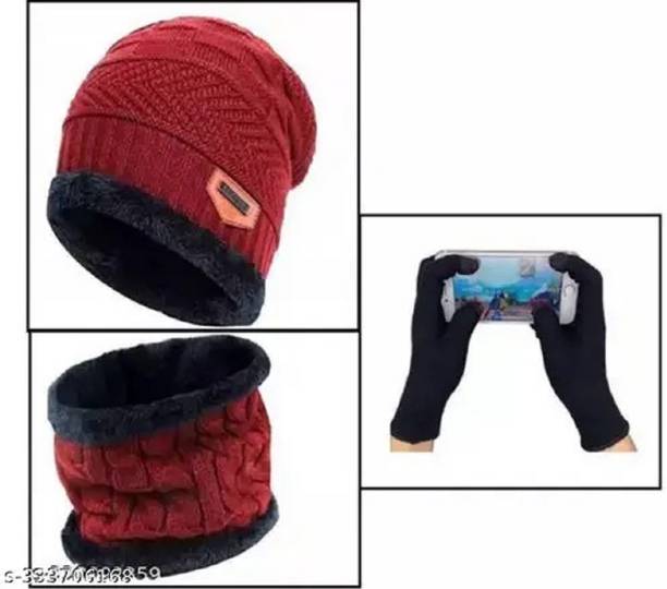 TruFlair Woven Beanie Cap