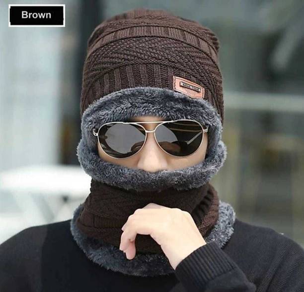 GOLDFLAKE Woven Beanie