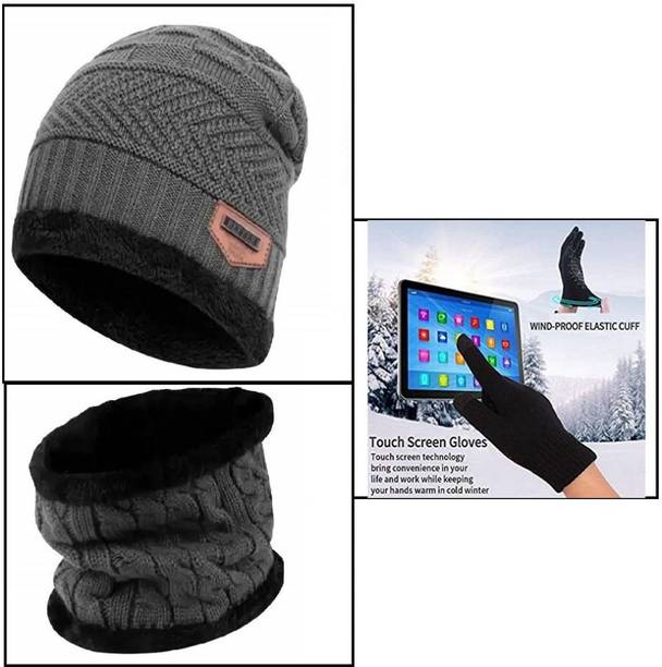 Bohara Craft Solid Beanie Cap