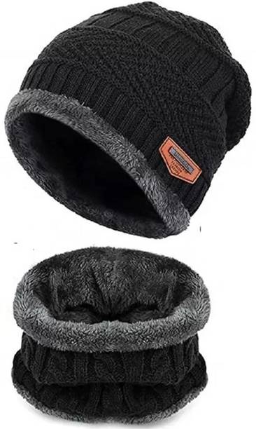 ruby collection Solid Beanie Cap