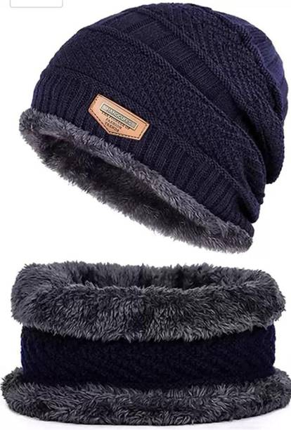 ICONIC ME Solid Beanie Cap
