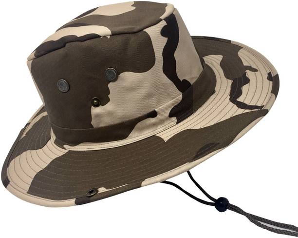 Zonkar Unisex Cotton Classic Camouflage Hat Summer Sun Protection Packable Beach Hat