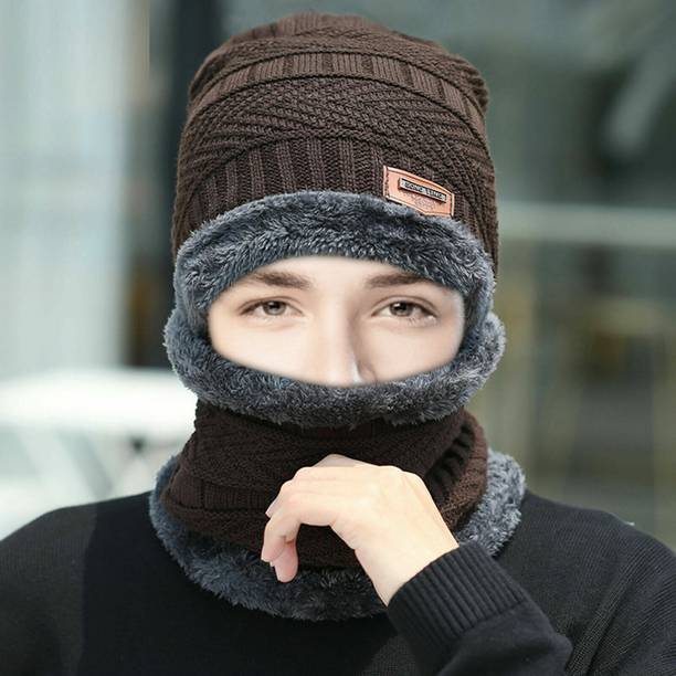 ZURU BUNCH Striped Beanie Cap