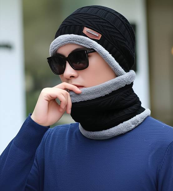 BONEY Solid Beanie Cap