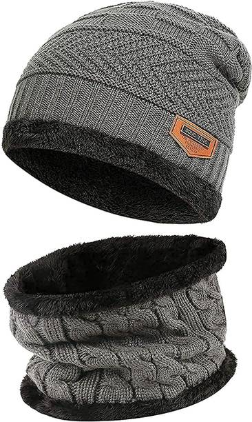 ODDEVEN Solid Beanie Cap