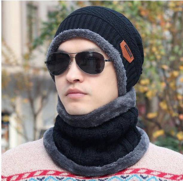 ruby collection Solid Beanie Cap