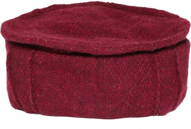 Vastraa Fusion Enterprises Vastraa Fusion Unisex Woolen Pakol/Afghani Cap Printed Beanie