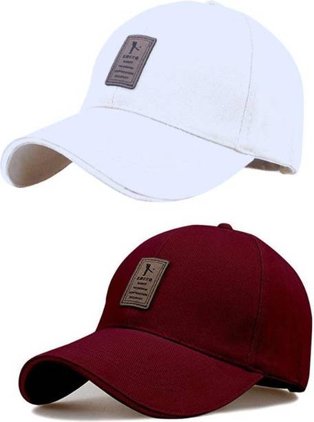 JUMRPAE Solid Sports/Regular Cap Cap