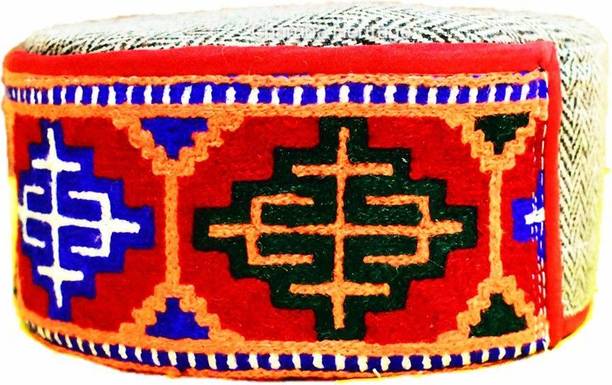 CHAMBA HERITAGE Embellished, Self Design, Woven Sports/Regular Cap