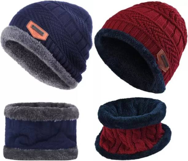 EMPOISON Woven Beanie Cap