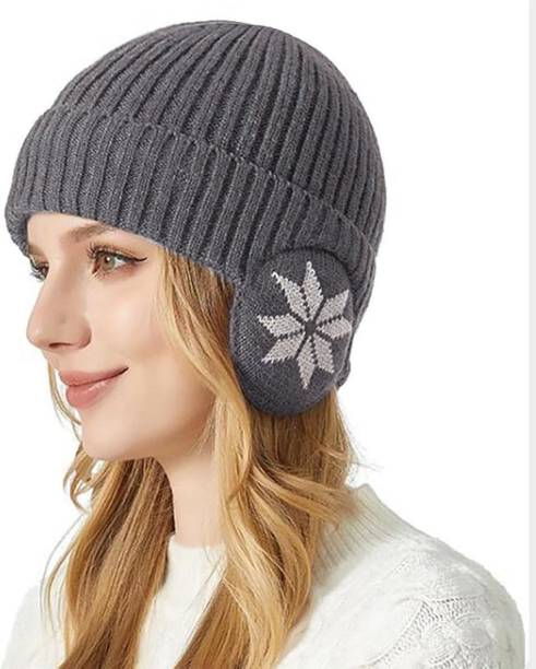 INFISPACE Self Design, Solid Beanie