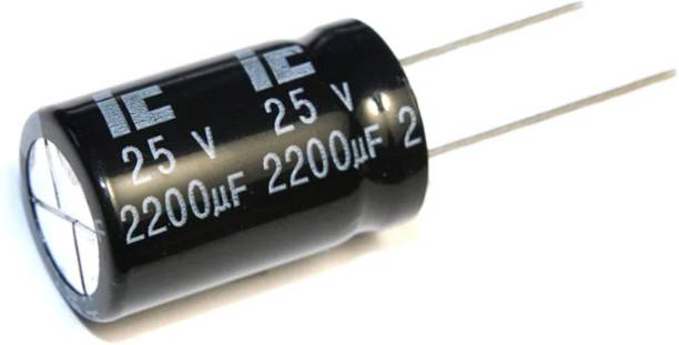 IHC 2200uf 25V Electrolytic Capacitor (PACK OF 10) Electrolytic Capacitor