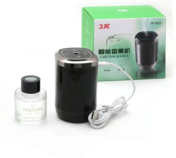 Starq Smart Car Air Freshener Diffuser Auto On/Off Rechargeable with Starry Light) (Cordless Dispenser with Starry Light) Air Purifier