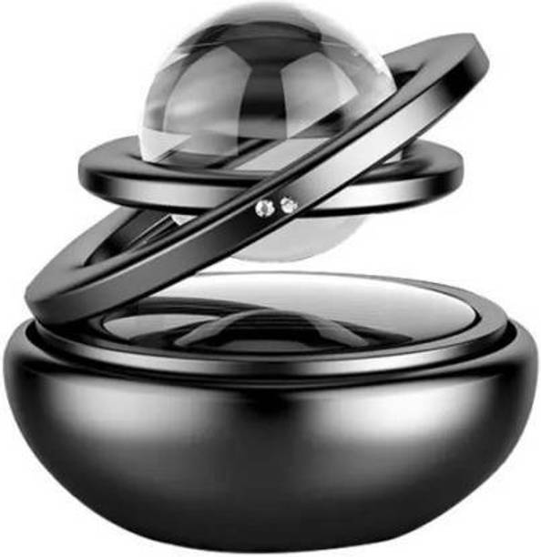 Motopex Car Accessories Solar Car Perfumes And Fresheners-105 Double Ring Crystal Auto Rotate Car Perfume Air Car Fresheners Air Purifier